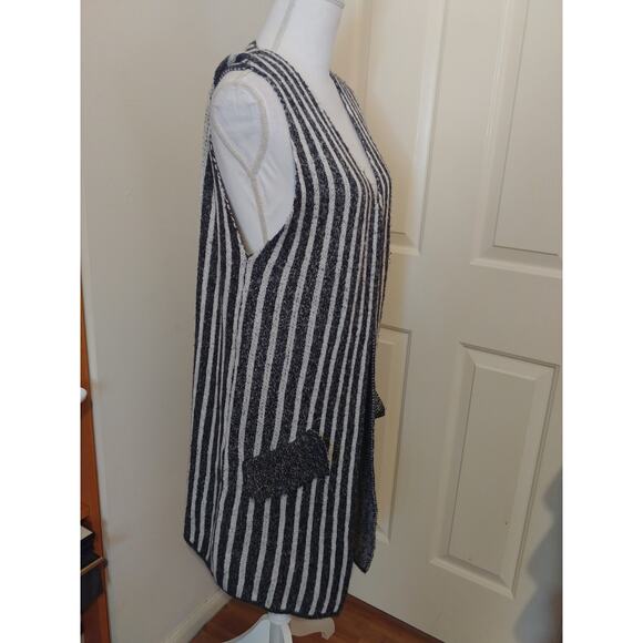 Laon Love of Fashion Open Cardigan Duster Sleeveless Super Soft Angora NWOT - Picture 2 of 7